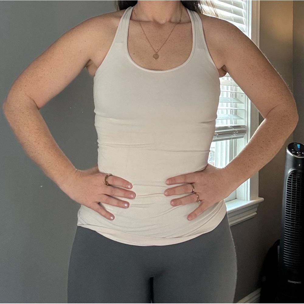 Lululemon Pale Pink Racerback Tank Top